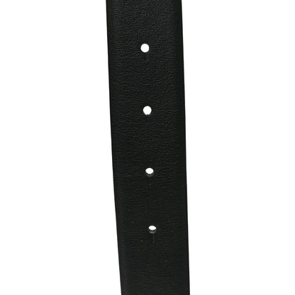 Chanel Calfskin CC Reversible Belt 85 34 Black Burgundy 5 of 6