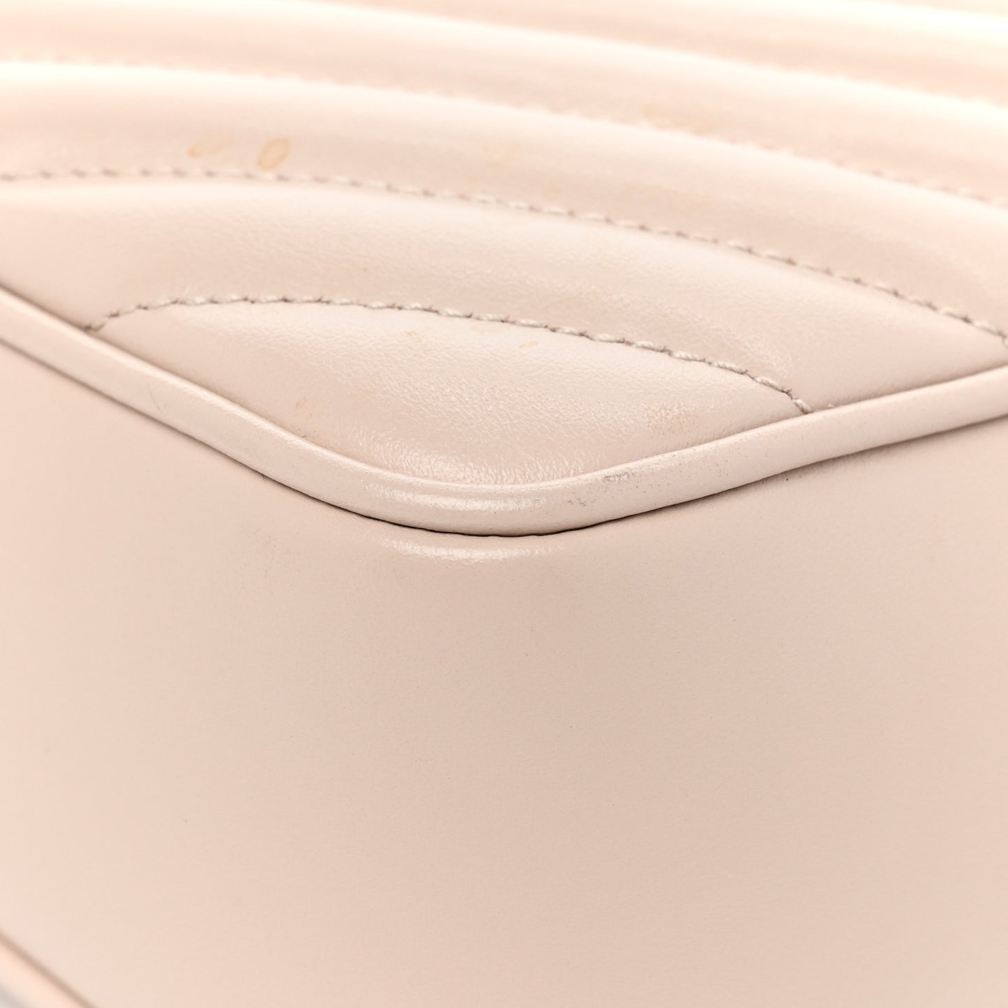 Calfskin Matelasse Monogram Lou Camera Bag Marble Pink