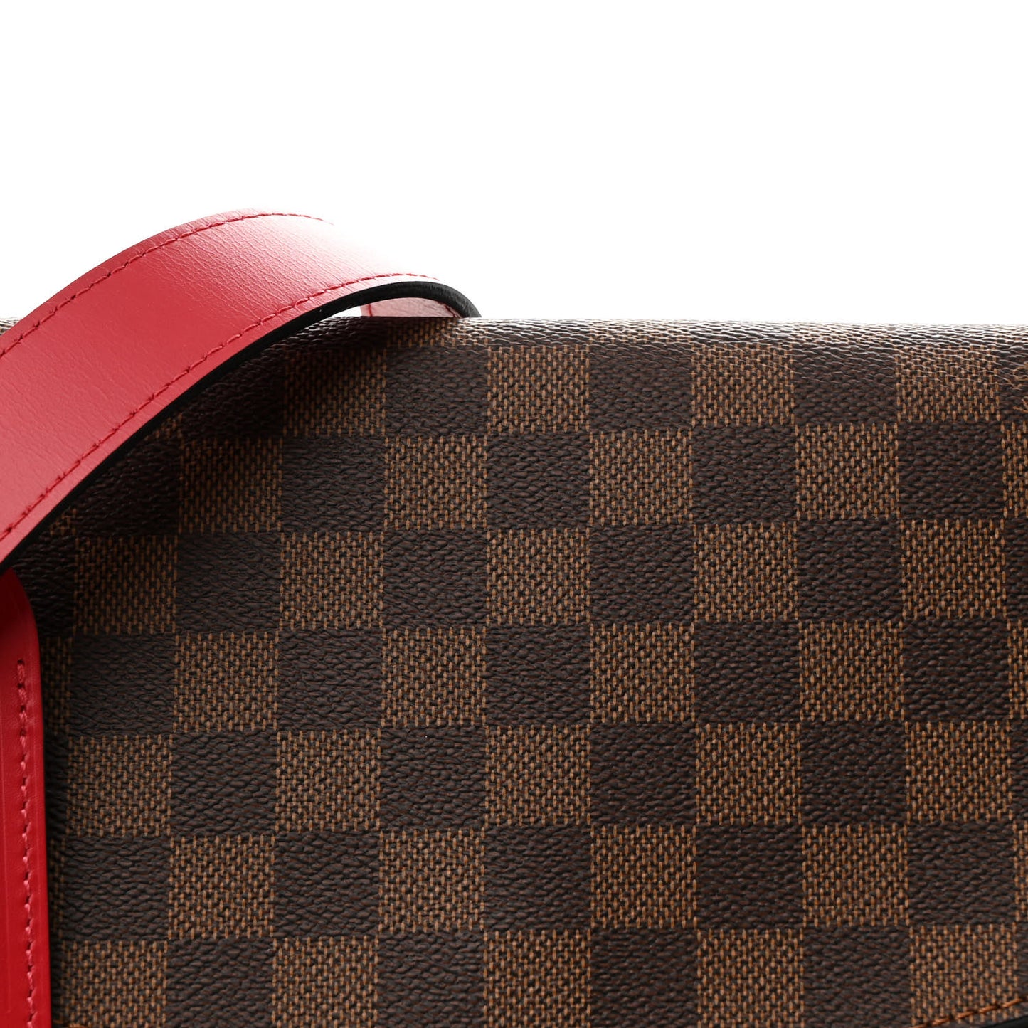 Damier Ebene Beaubourg MM Scarlet