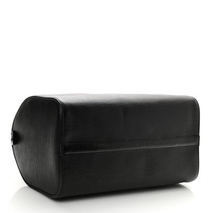 Louis Vuitton Epi Speedy 30 Black 4 of 12