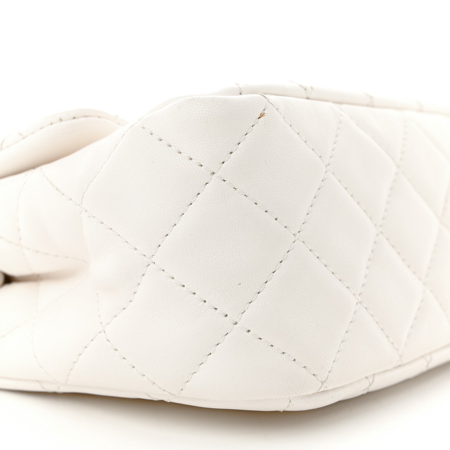 Chanel Lambskin Quilted Mini Pearl Crush Flap White 9 of 13
