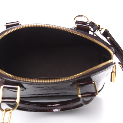 Louis Vuitton Vernis Alma BB Amarante 5 of 9