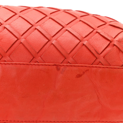 Chanel Lambskin Woven Medium Ultimate Soft Sombrero Hobo Red 10 of 12