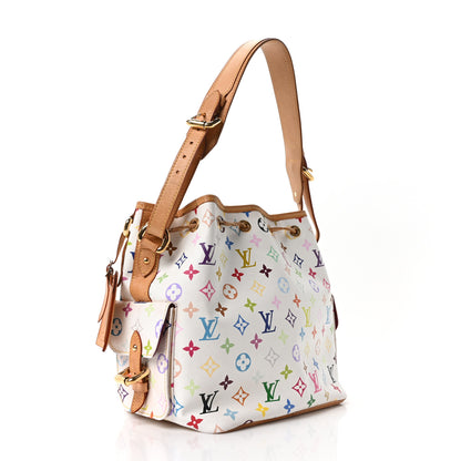 Louis Vuitton Monogram Multicolor Petit Noe White 3 of 9