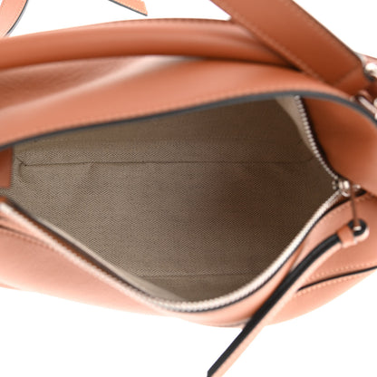 Loewe Grained Calfskin Small Puzzle Bag Tan 5 of 9