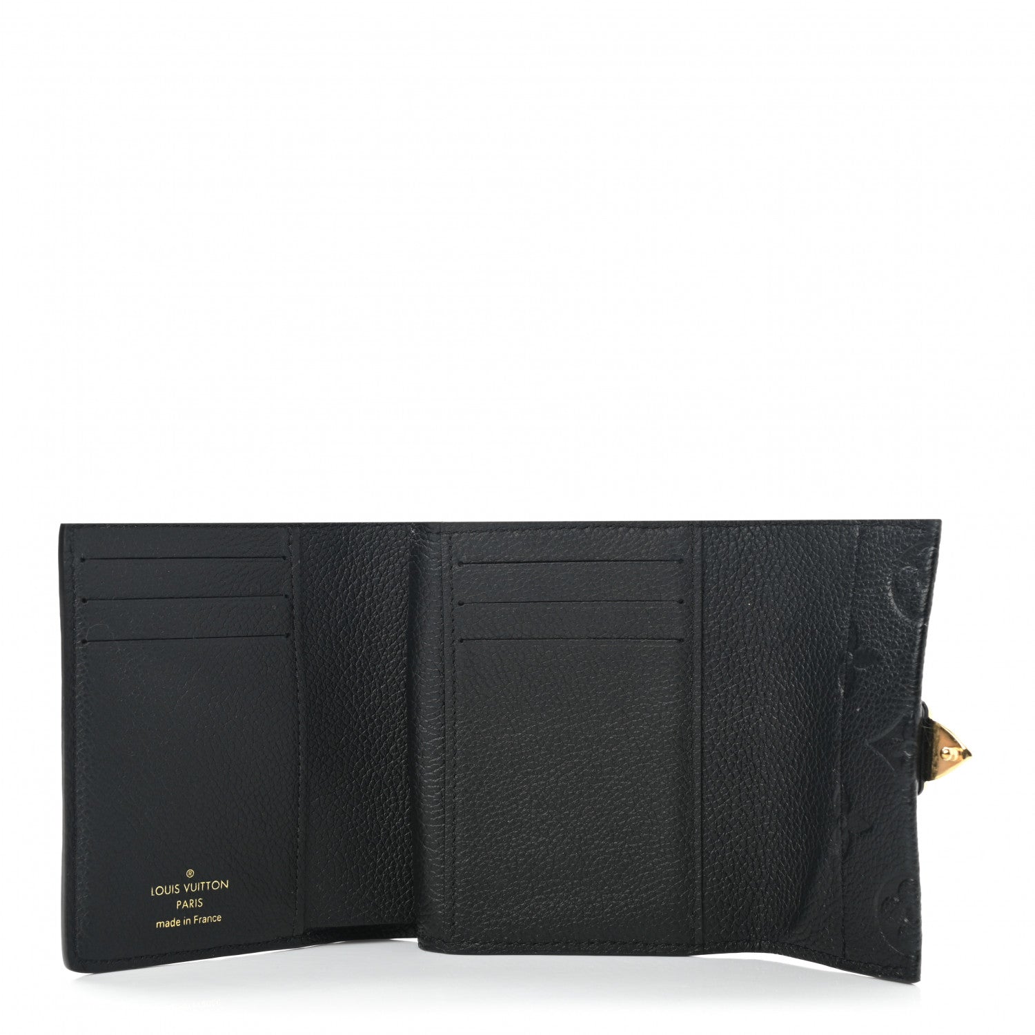 Louis Vuitton Empreinte Metis Compact Wallet Black 5 of 7