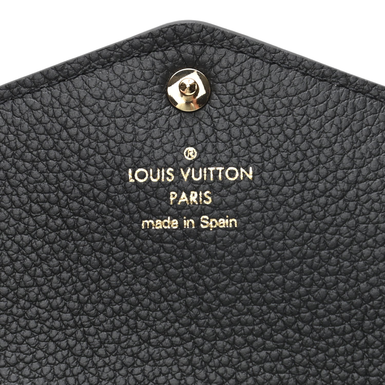 Louis Vuitton Empreinte Sarah Wallet NM Black 6 of 7