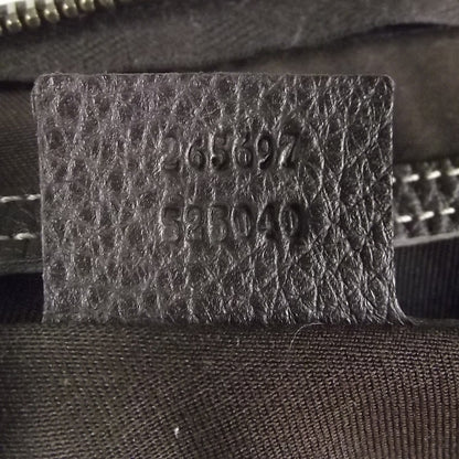 Gucci Crystal Monogram Dollar Calfskin Medium Joy Boston Beige Ebony Testa di Moro 8 of 9