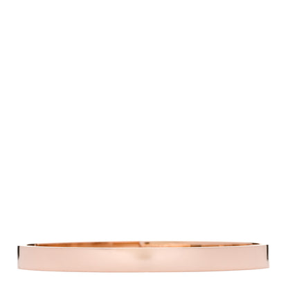 Hermes 18K Rose Gold Diamond PM Kelly Pave Bracelet ST 2 of 3
