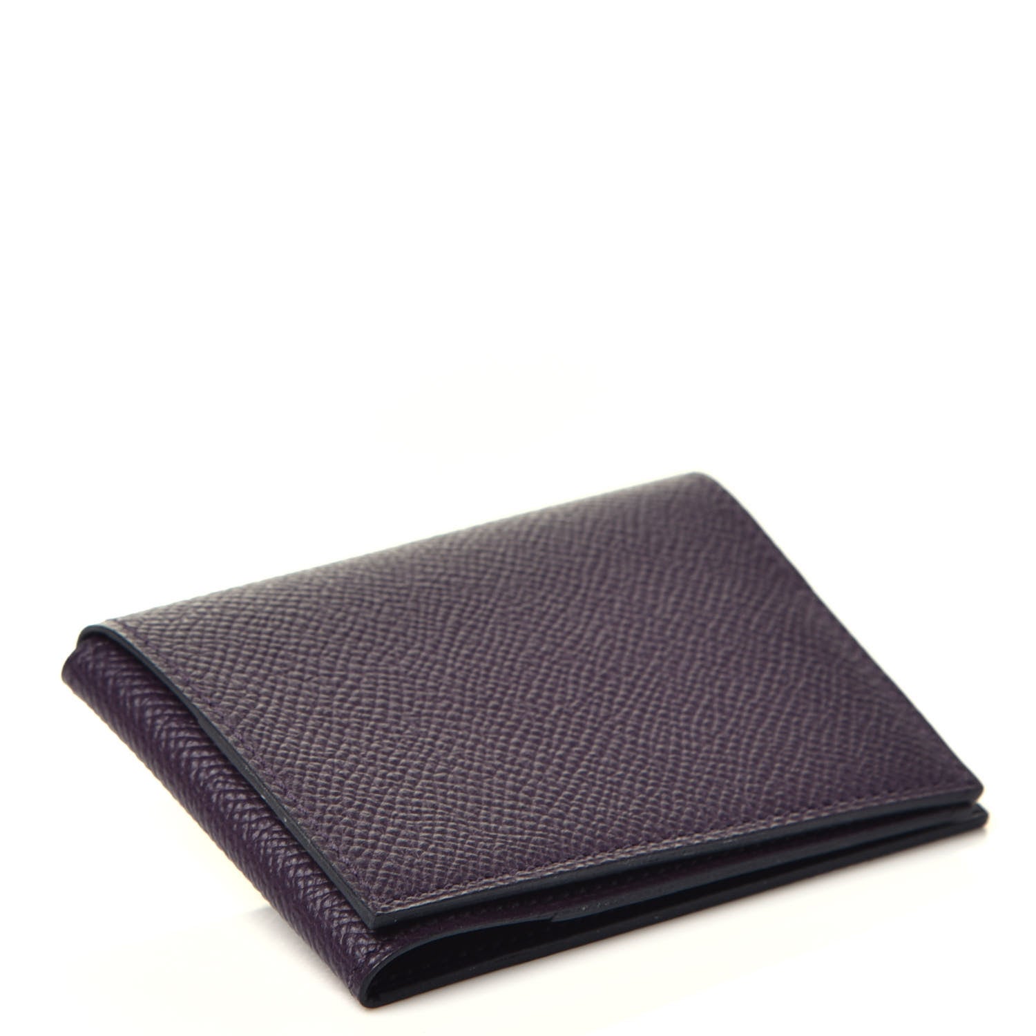 Hermes Epsom Guernesey Card Case Raisin 4 of 7