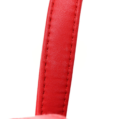 Telfar Vegan Leather Medium Shopping Bag Red 11 of 11