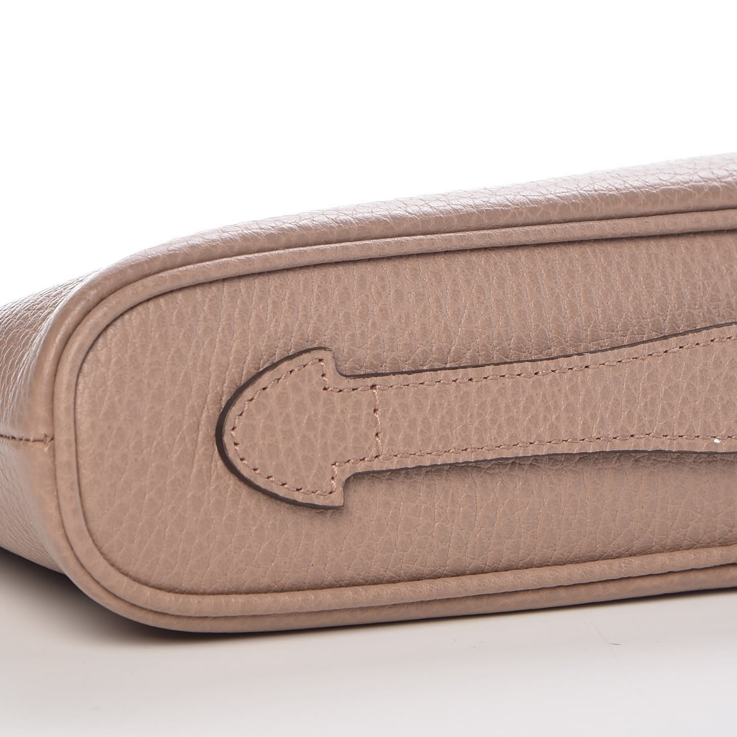 Calfskin GG Marmont Zip Pouch Porcelain Rose