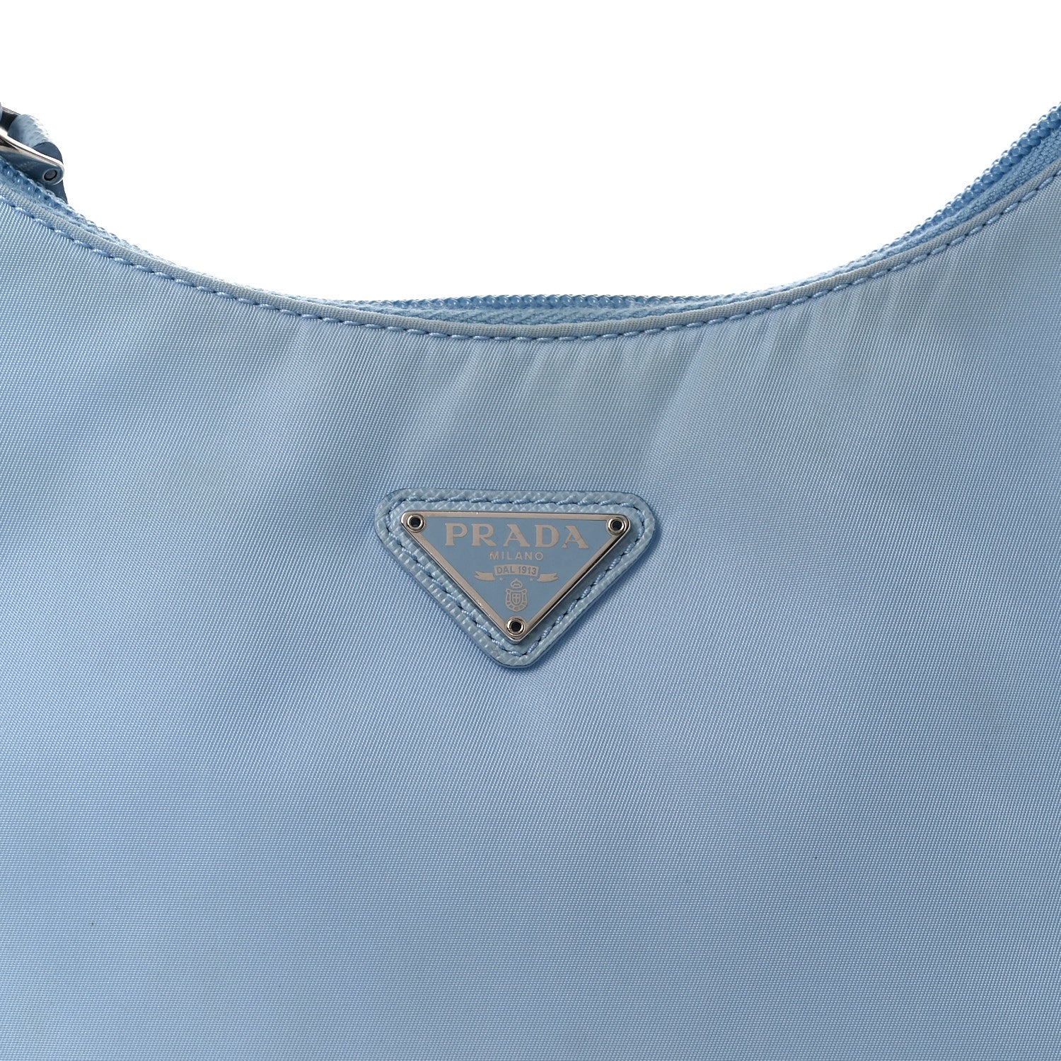 Prada Tessuto Nylon Mini Re-Edition 2000 Bag Celeste 9 of 14