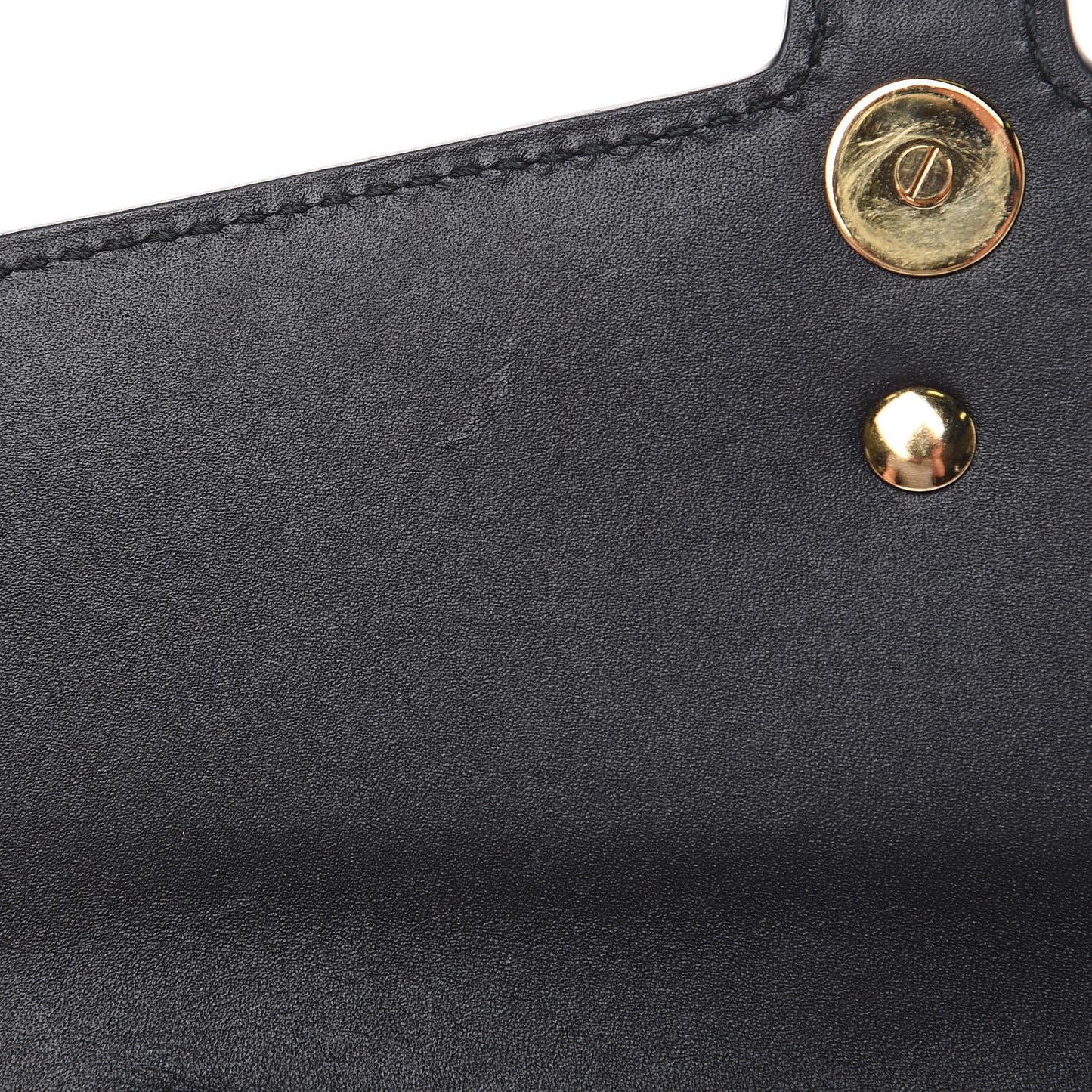 Calfskin Super Mini Sylvie Chain Shoulder Bag Black
