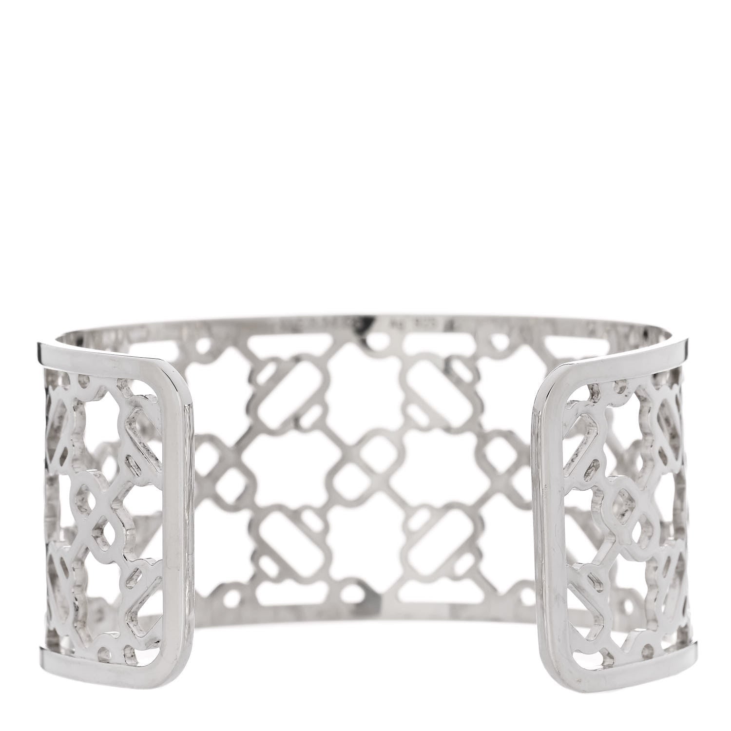 Hermes Sterling Silver Passerelle Chaine d'Ancre Cuff Bracelet 2 of 5