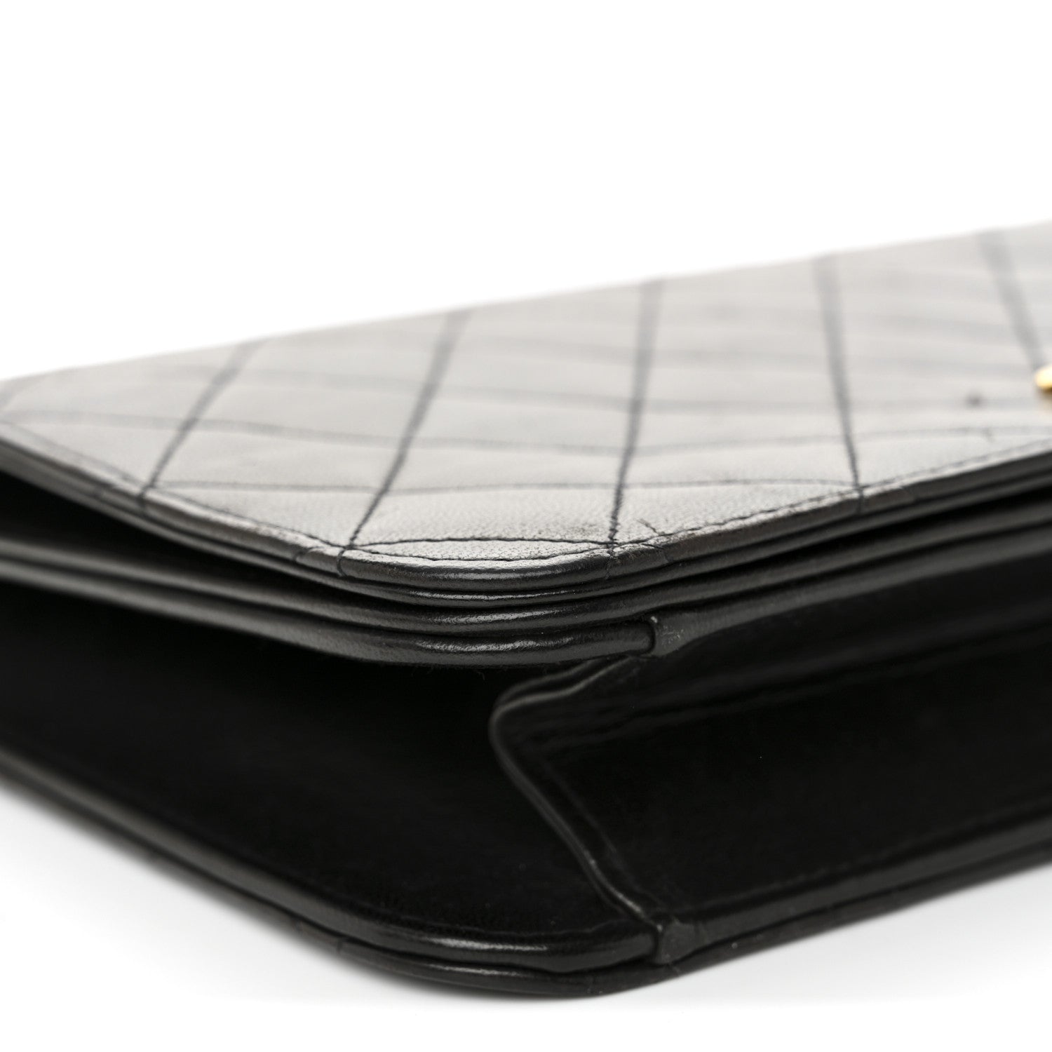 Chanel Lambskin Quilted Small Single Flap Bag Black 10 of 12