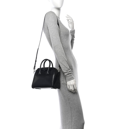 Givenchy Shiny Lord Calfskin Mini Antigona Black 2 of 13