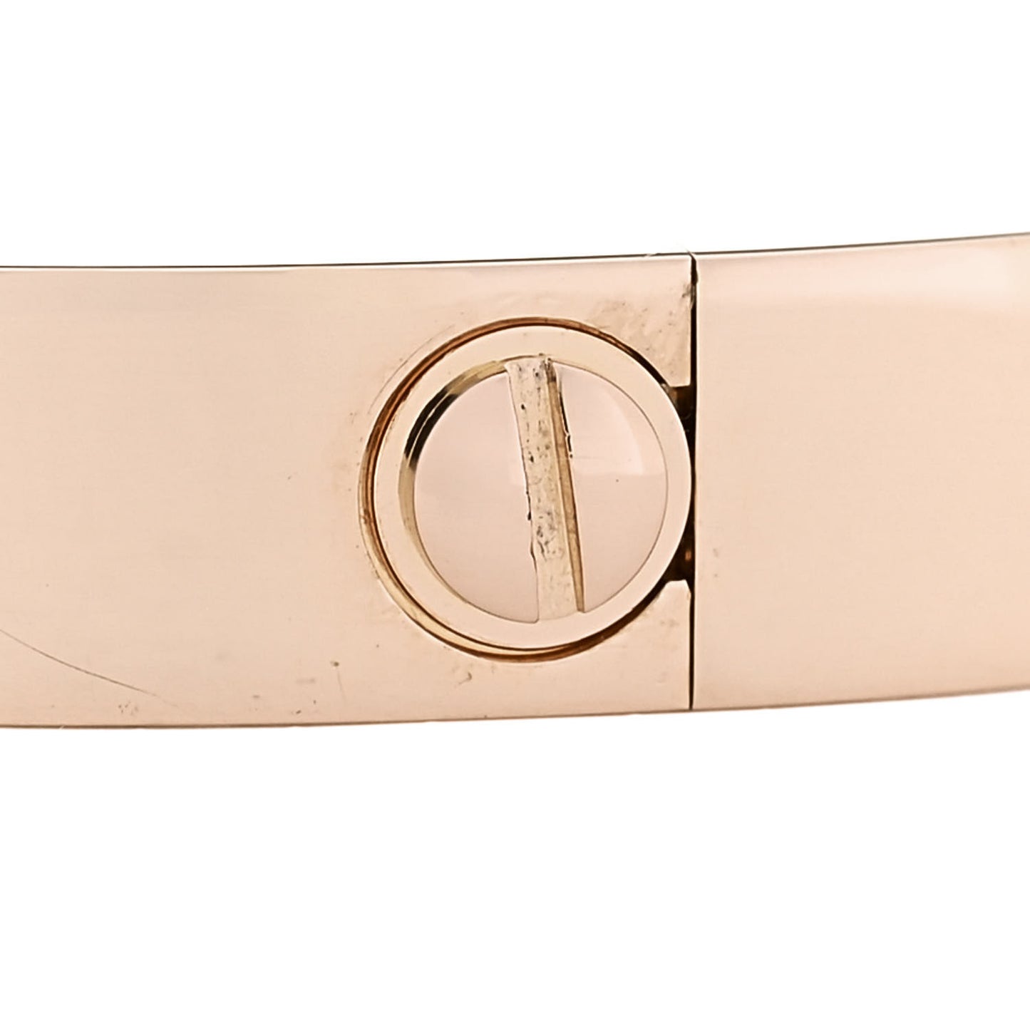 18K Pink Gold LOVE Bracelet 17