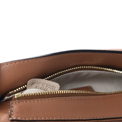 Loewe Calfskin Mini Puzzle Bag Tan Medium Pink 9 of 10
