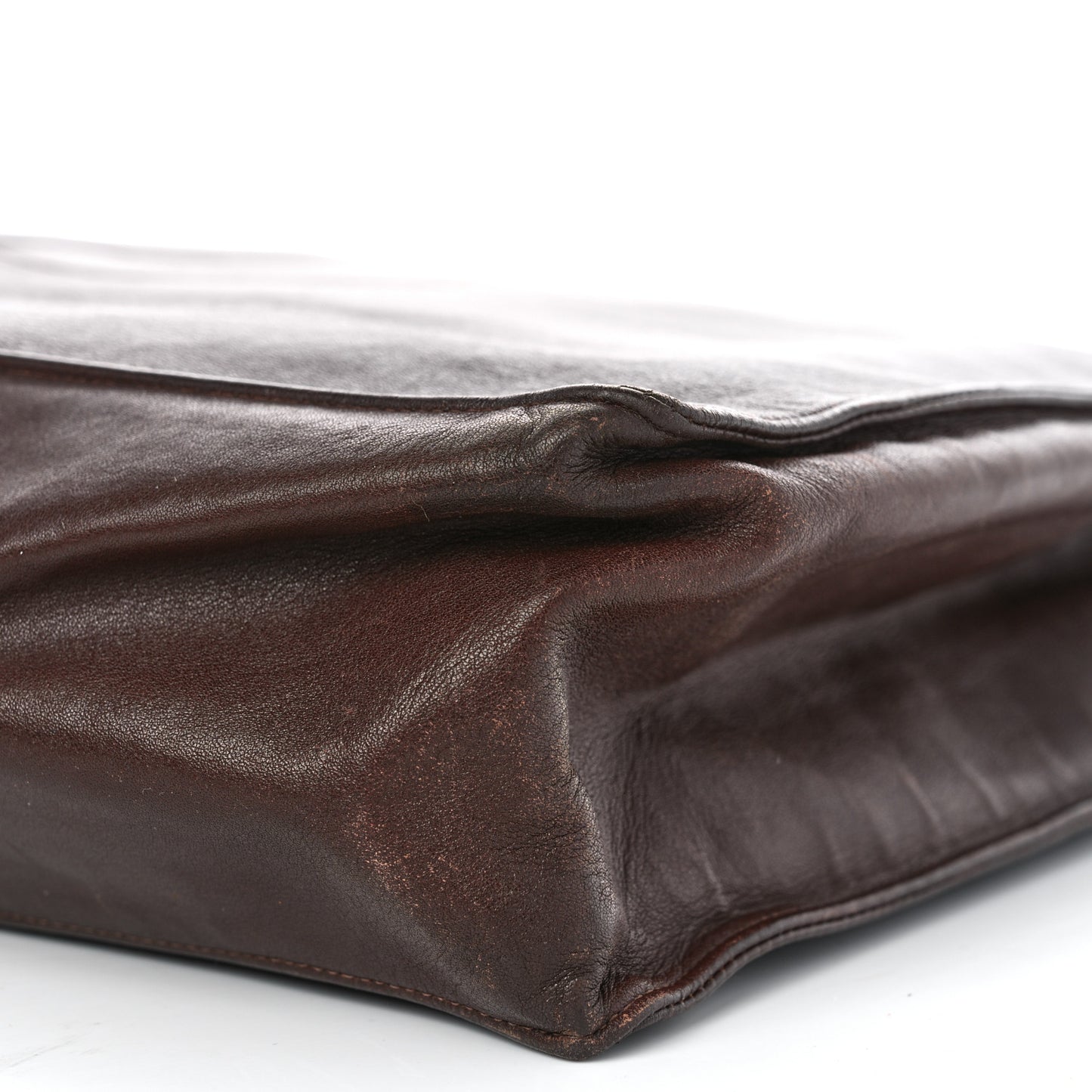 Lambskin CC Tote Brown