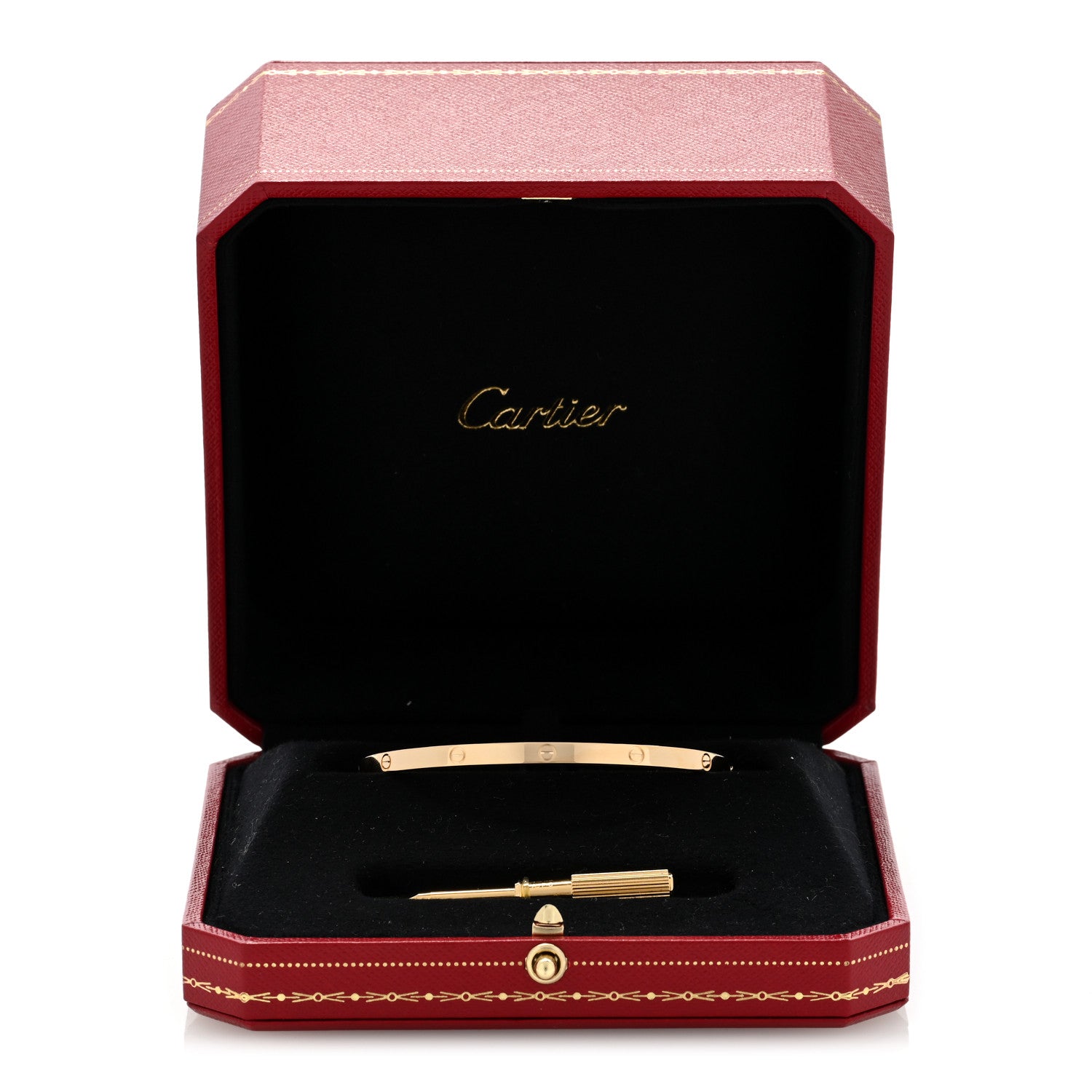Cartier 18K Yellow Gold Small LOVE Bracelet 18 5 of 5