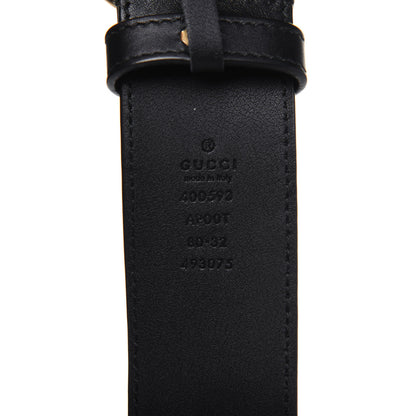 Gucci Calfskin Double G 40mm Belt 80 32 Black 3 of 7