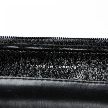 Chanel Caviar Timeless CC Wallet On Chain WOC Black 7 of 8