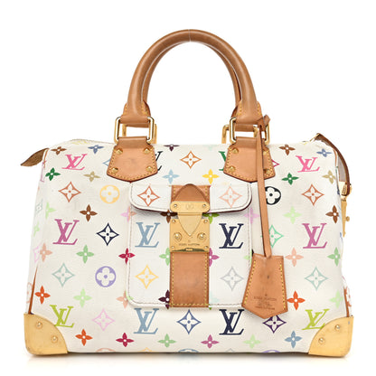 Louis Vuitton Monogram Multicolor Speedy 30 White 1 of 21