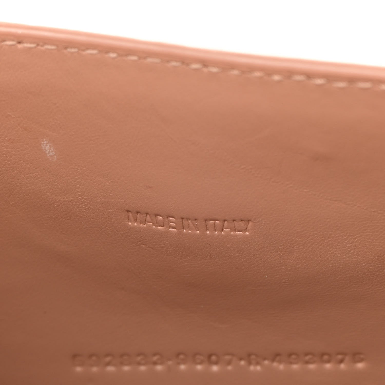 Balenciaga Shiny Calfskin Crocodile Embossed Hourglass Top Handle Bag XS Nude Beige 7 of 16