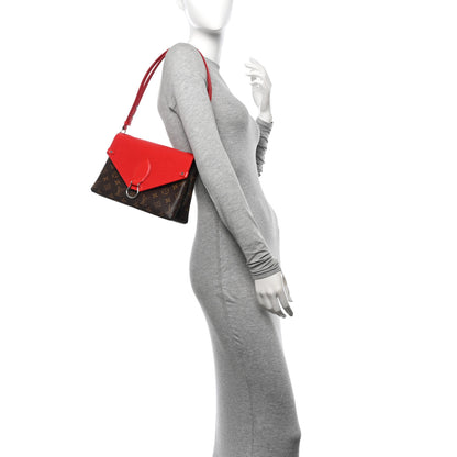 Louis Vuitton Monogram Epi Saint Michel Coquelicot 2 of 13