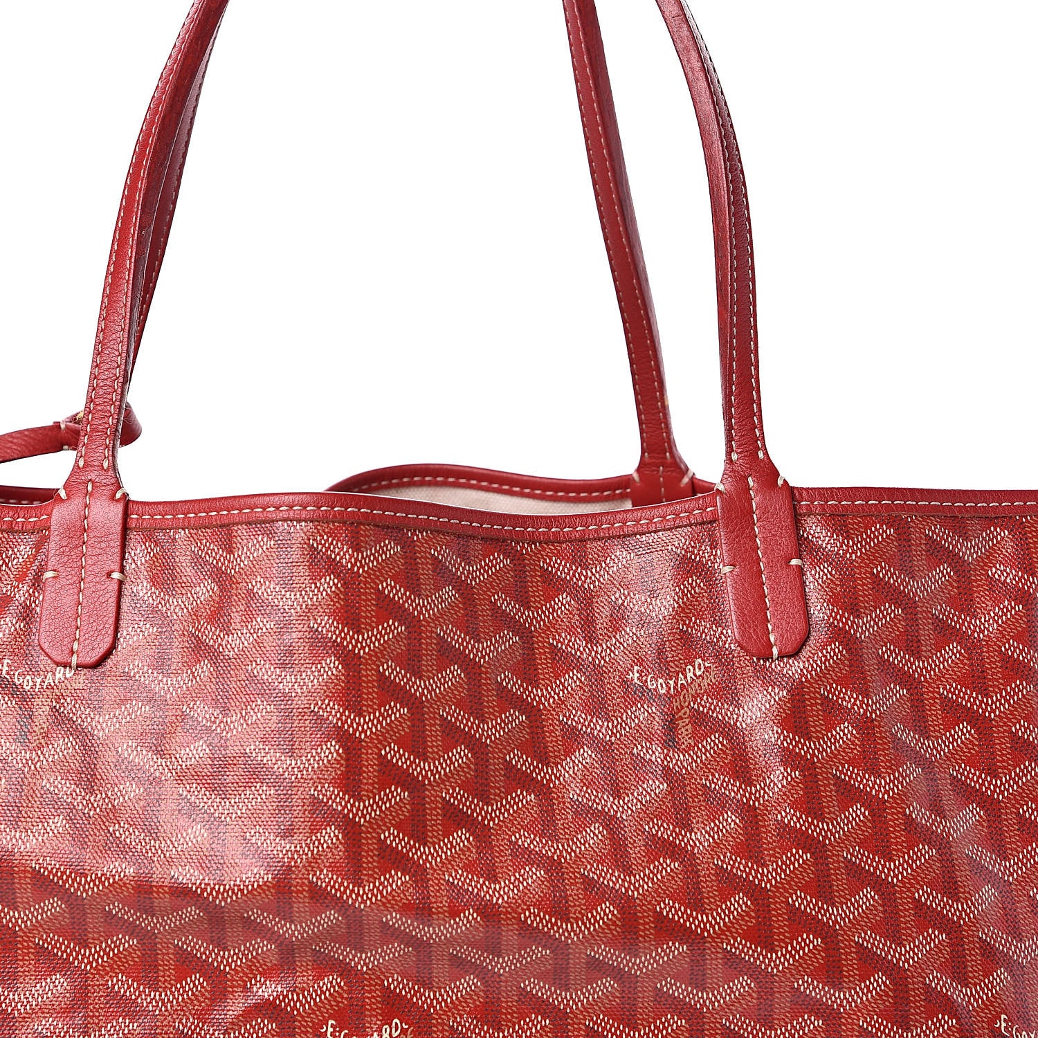 Goyard Goyardine Saint Louis GM Red 13 of 13