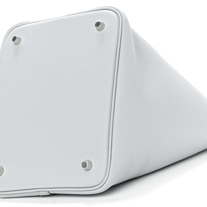 Hermes Taurillon Clemence Picotin Lock 22 MM Bleu Pale 7 of 9