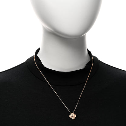 Van Cleef & Arpels 18K Yellow Gold Vintage Alhambra Pendant Necklace 2 of 6