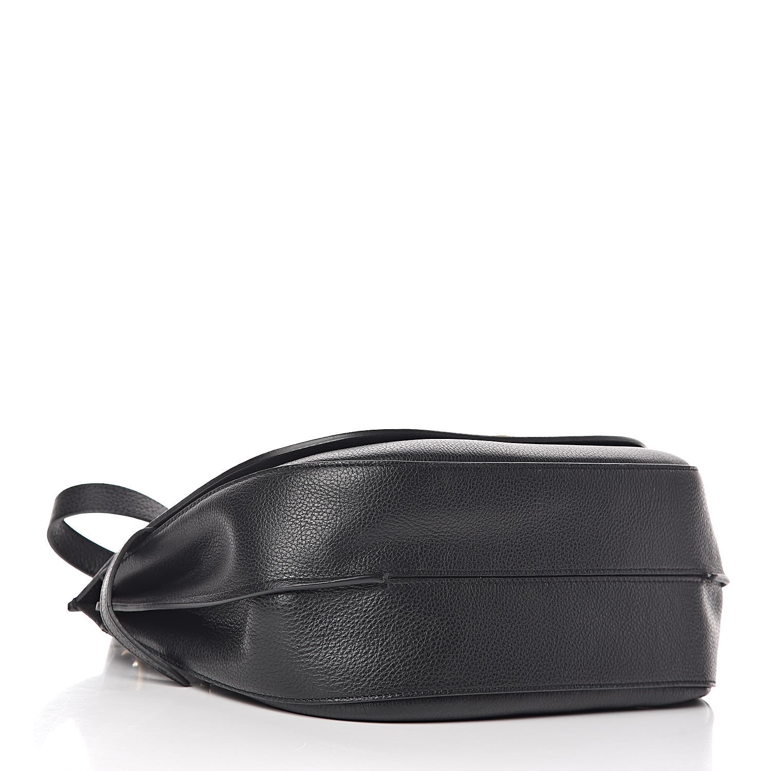 Mulberry Small Classic Grain Calfskin Amberley Satchel Black 4 of 11