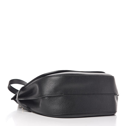 Mulberry Small Classic Grain Calfskin Amberley Satchel Black 4 of 11