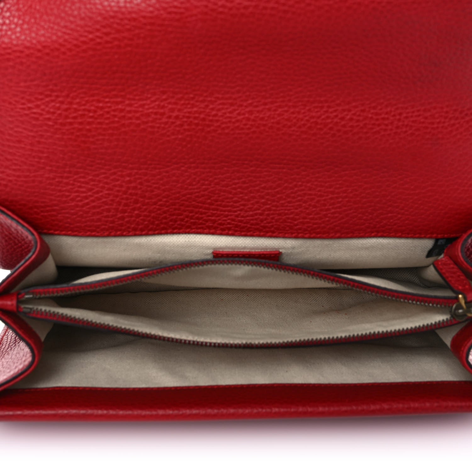 Gucci Dollar Calfskin Swarovski Crystal Small Dionysus Shoulder Bag Hibiscus Red 5 of 11