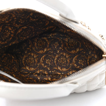 Versace Barocco Quilted Nappa Altea Vanitas Lady Athena White 4 of 13
