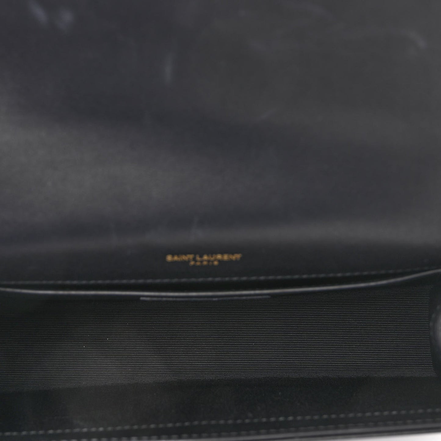 Calfskin Polka Dot Print Medium Monogram Kate Satchel Black