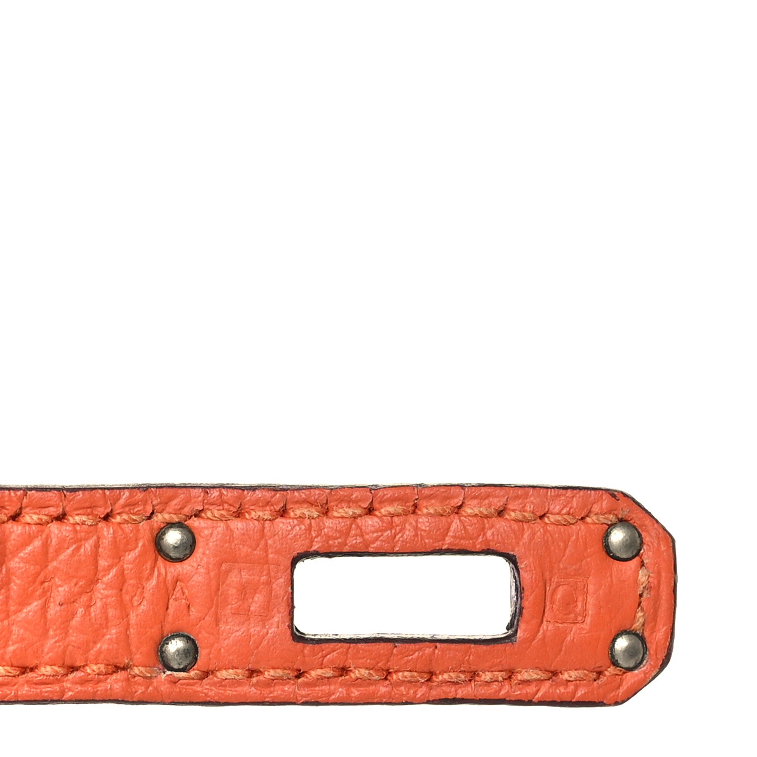 Hermes Togo Birkin 25 Orange 7 of 9