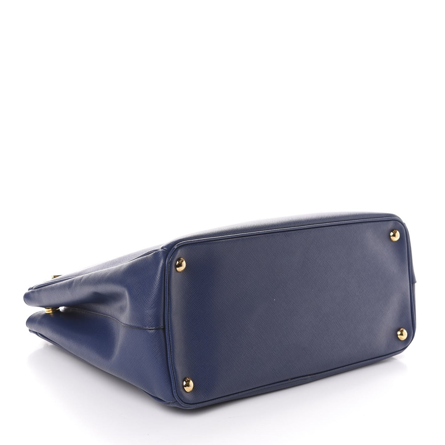 Saffiano Large Galleria Double Zip Tote Bluette