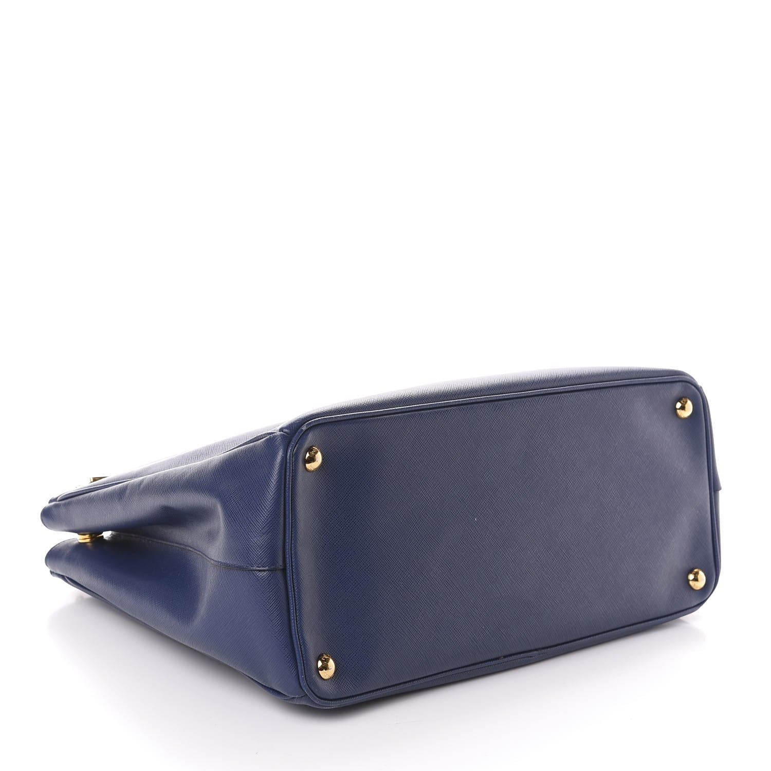 Prada Saffiano Large Galleria Double Zip Tote Bluette 4 of 9