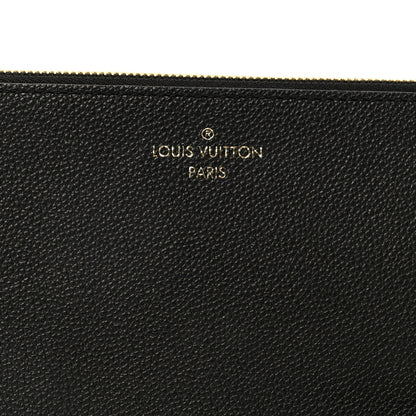 Louis Vuitton Empreinte Broderies Neverfull Pochette MM GM Black 7 of 7