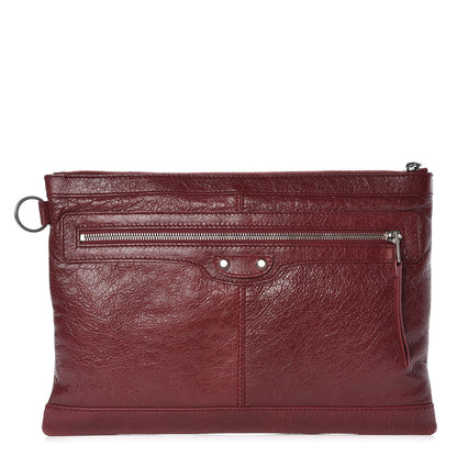 Balenciaga Agneau Arena Classic Hardware Medium Clip Rouge Grenat 1 of 7