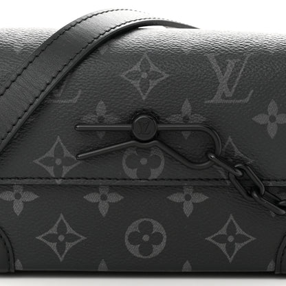 Louis Vuitton Monogram Eclipse Steamer Wearable Wallet 7 of 9