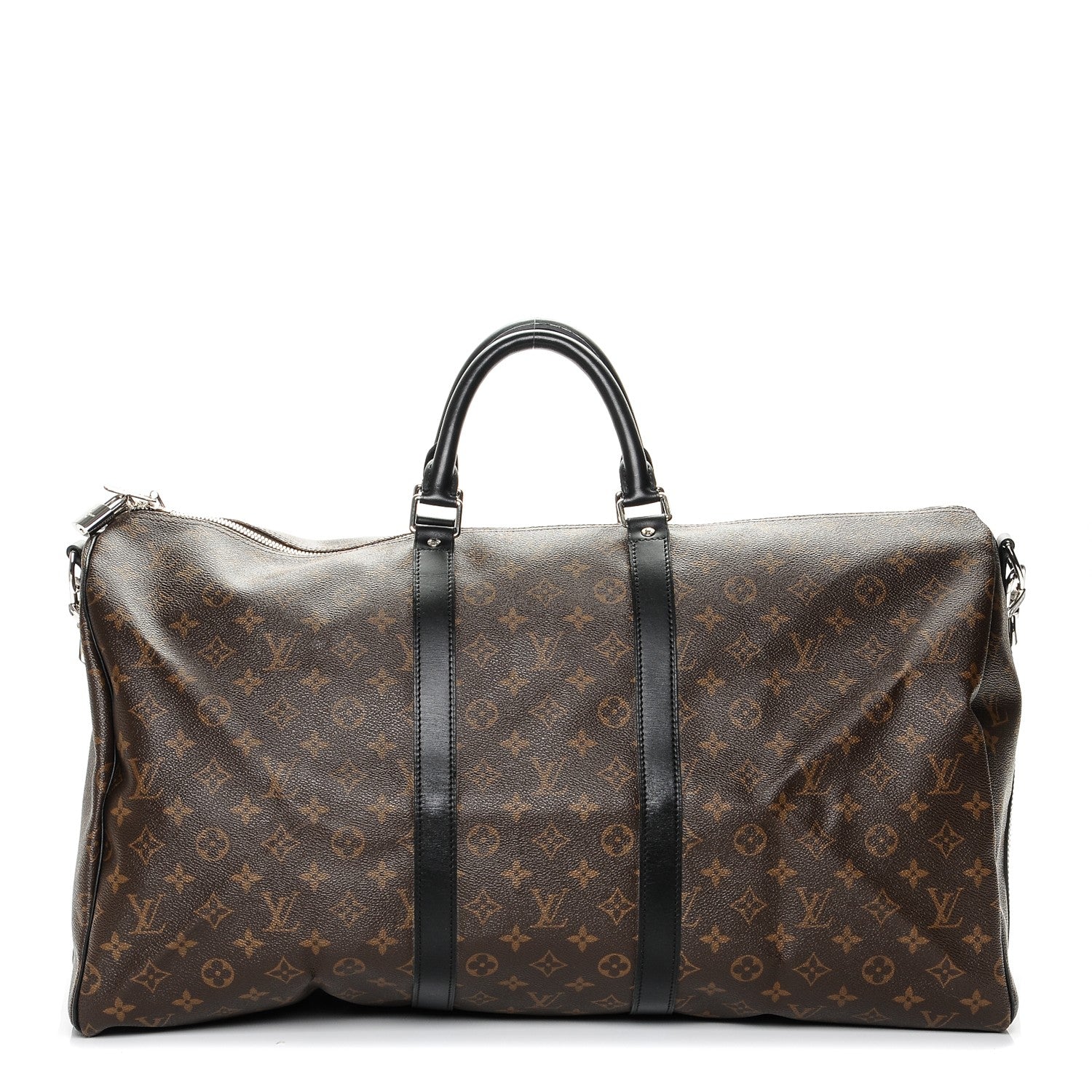 Louis Vuitton Monogram Macassar Keepall Bandouliere 55 1 of 6