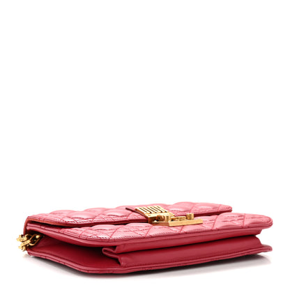 Christian Dior Lambskin Cannage Large Dioraddict Flap Red 8 of 31