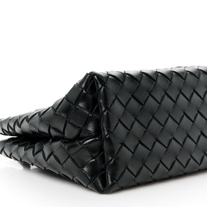Bottega Veneta Nappa Intrecciato Small Andiamo Shoulder Bag Black 9 of 10