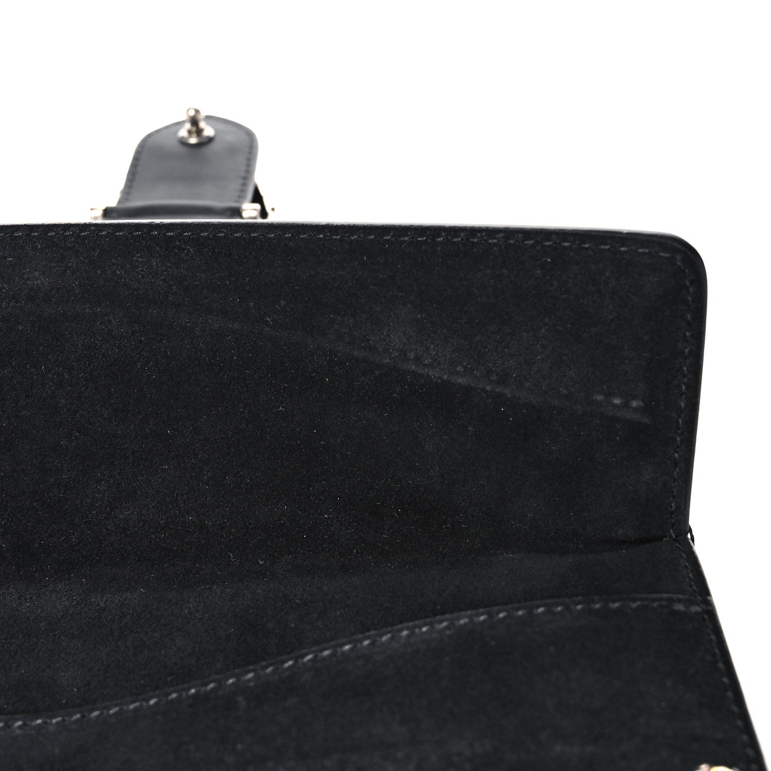 Gucci Suede Crystal Small Dionysus Shoulder Bag Black 12 of 15