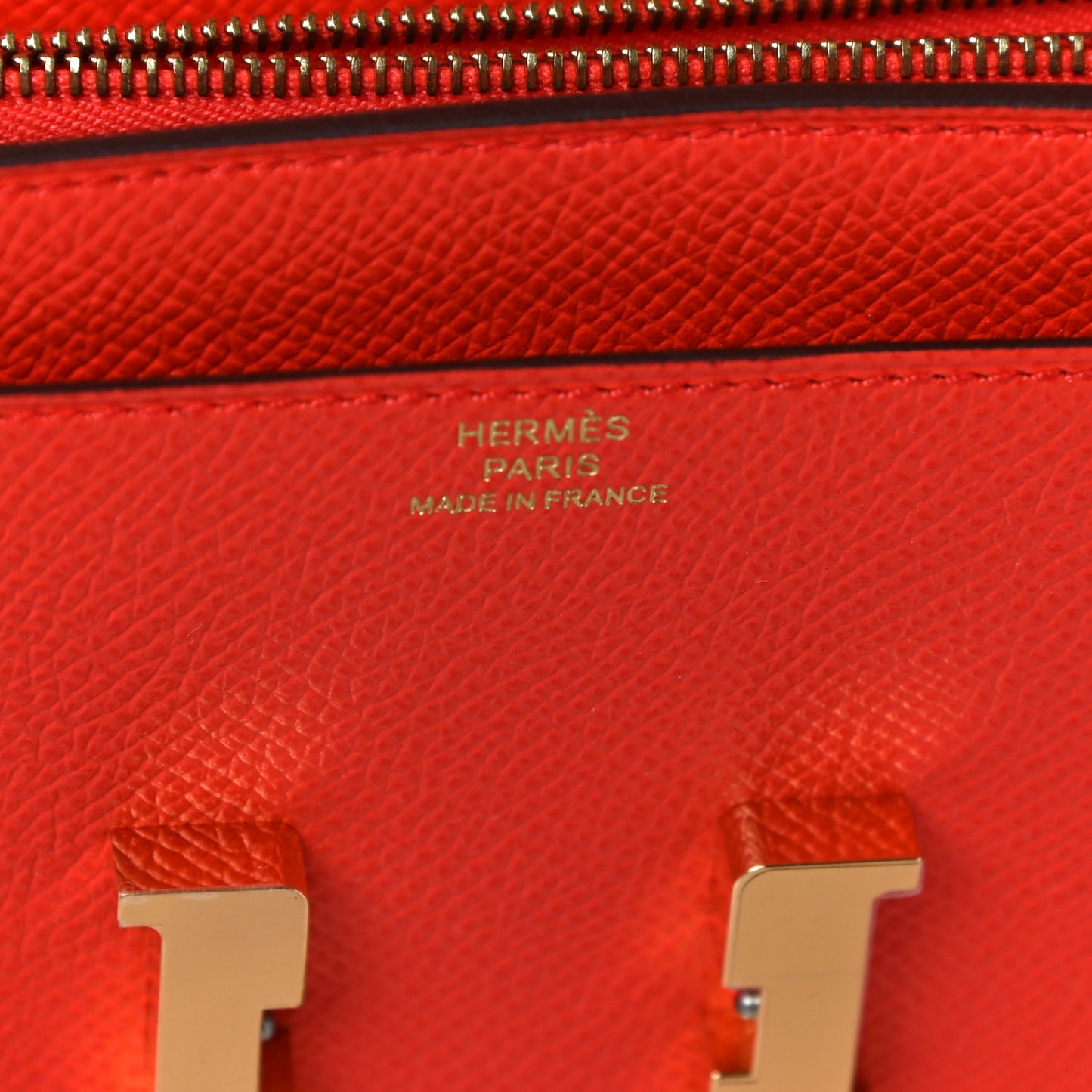 Epsom Constance Long Wallet Orange Poppy