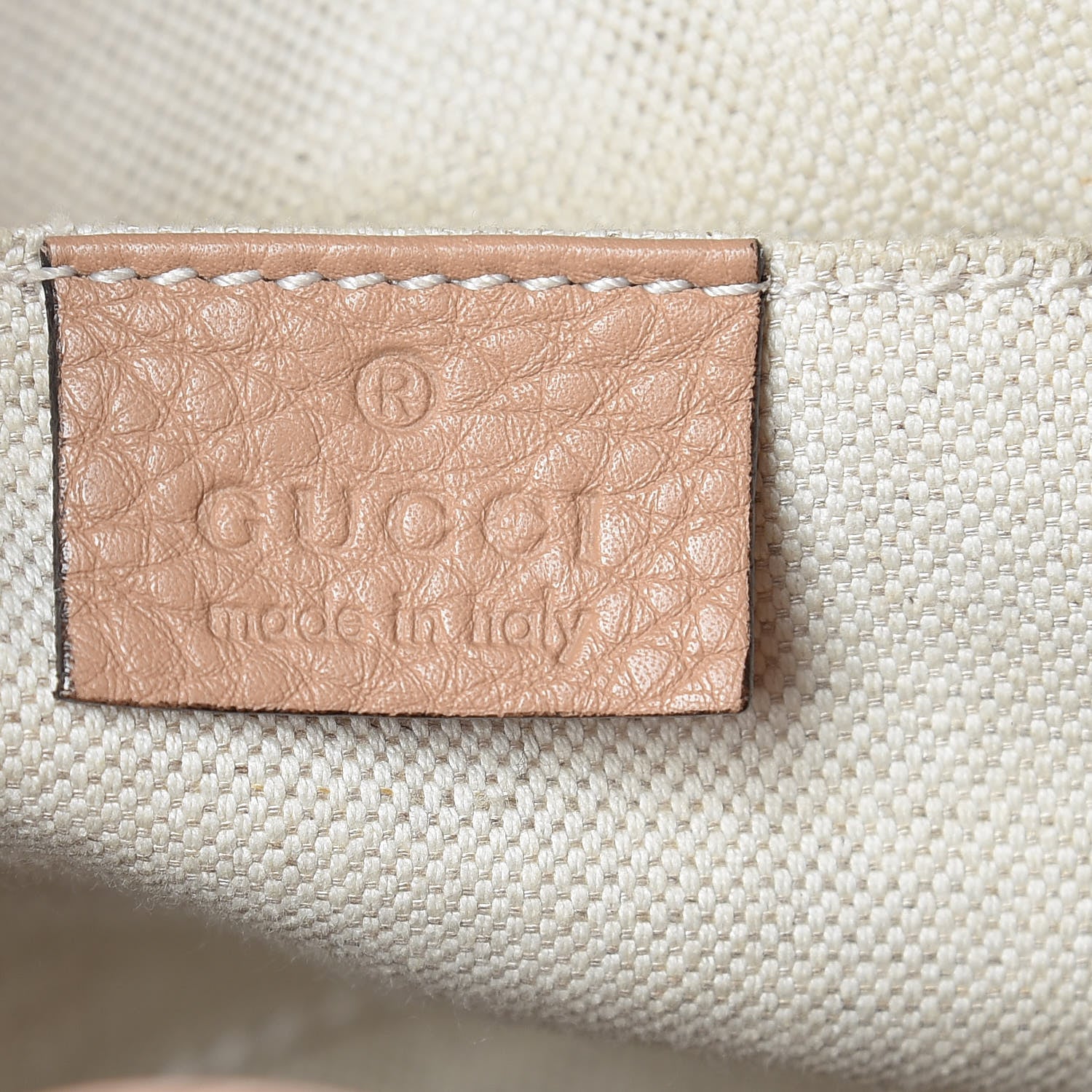 Gucci Cellarius Calfskin Medium Bamboo Backpack Camelia 8 of 13
